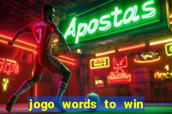 jogo words to win paga mesmo